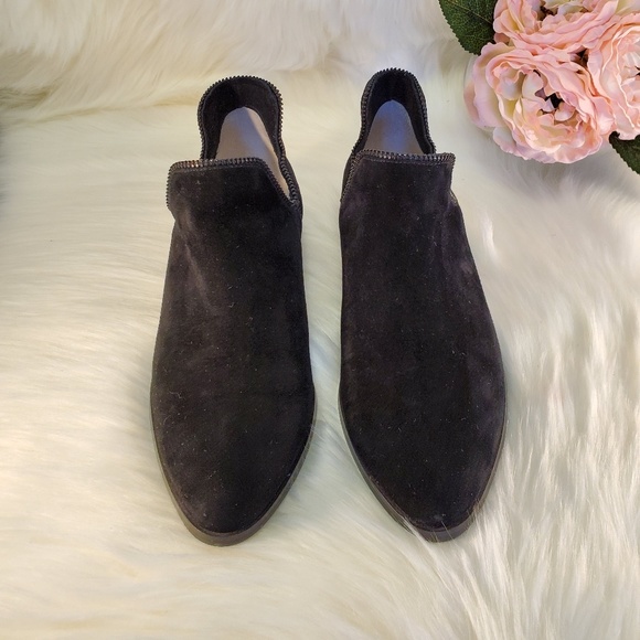 SENSO BLACK SUEDE BAILEY ANKLE BOOTIES SIZE 36 - Picture 4 of 8